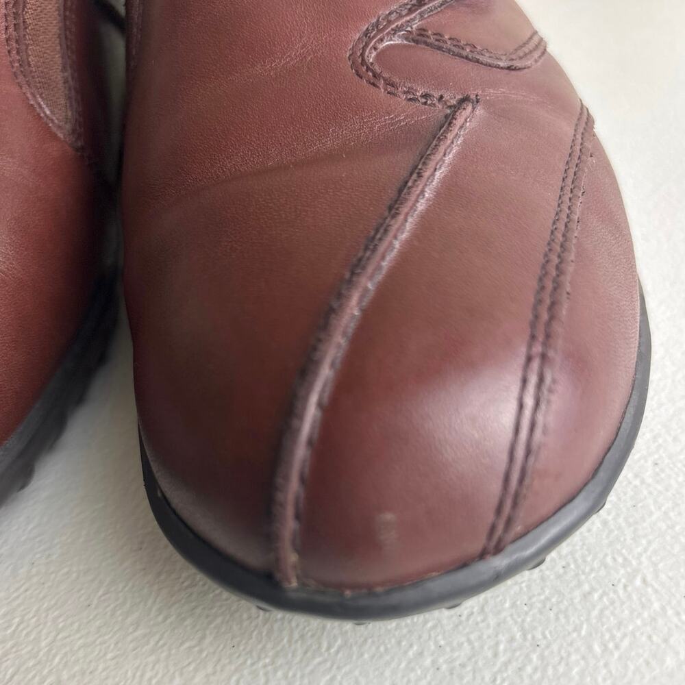 Walking Cradles Cassie Brown Leather Comfort Loafer Women’s Size 11W - Picture 8 of 9
